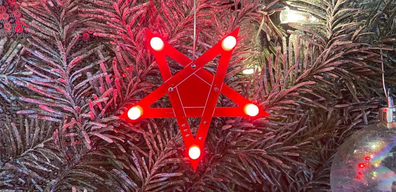 Pentagram Ornament Closeup