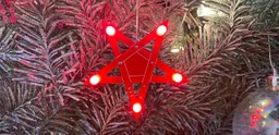 Pentagram Ornament Light-up Soldering Kit